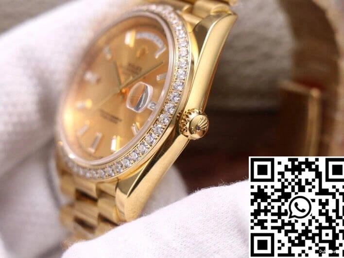 M228348RBR-0002 Gold Date 18ct Factory Day EW Rolex 0429